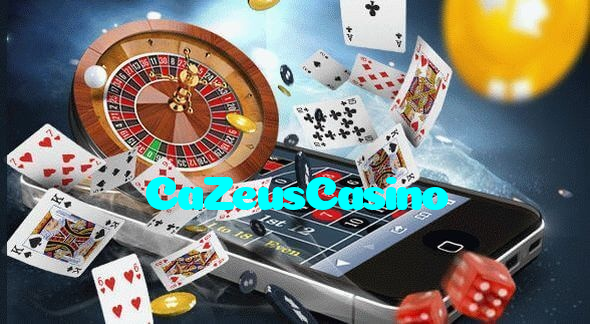 CaZeusCasino casino presented on mobile device in Pakistan with slots and live games